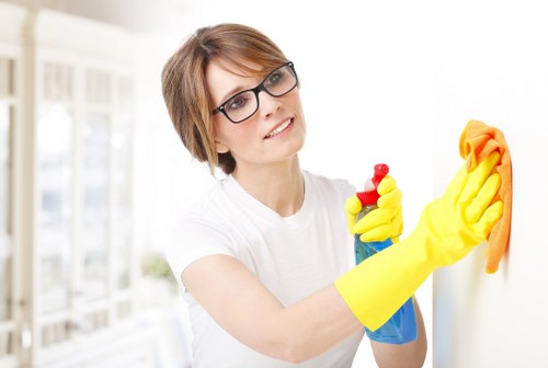 Deep cleaning for kitchens and bathrooms in a Sutton move-out property