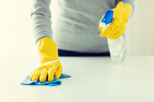 Local regular cleaning service for a Sutton household hallway and stairs