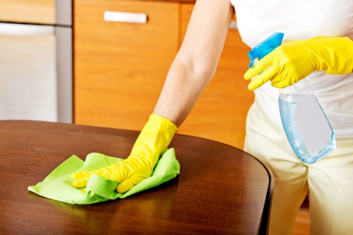 Detailed kitchen and bathroom deep clean in Sutton property
