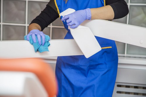 Regular office cleaning for a commercial property in Sutton